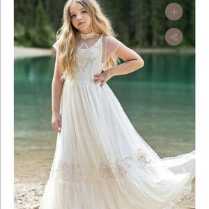 JoyFolie Jolie Maxie Dress in Ecru size 10